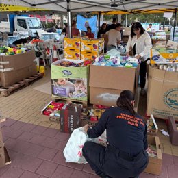 Éxito en la recogida solidaria para los afectados por la DANA