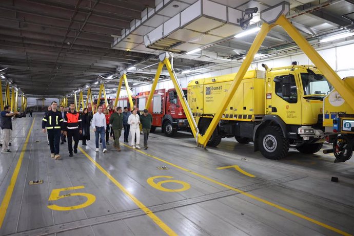 Un contingente de efectivos baleares viajan a C. Valenciana para ayudar en zonas afectadas por DANA