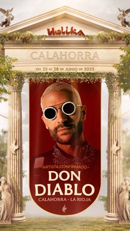 Don Diablo actuará en el Holika 2025