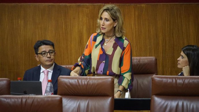 La parlamentaria andaluza del Partido Popular de Almería Julia Ibáñez.