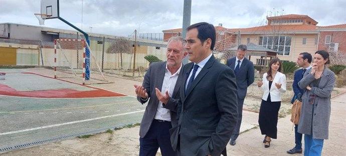 El consejero de Justicia, José Antonio Nieto, en una imagen de archivo de una visita al CIMI Las Lagunillas de Jaén.