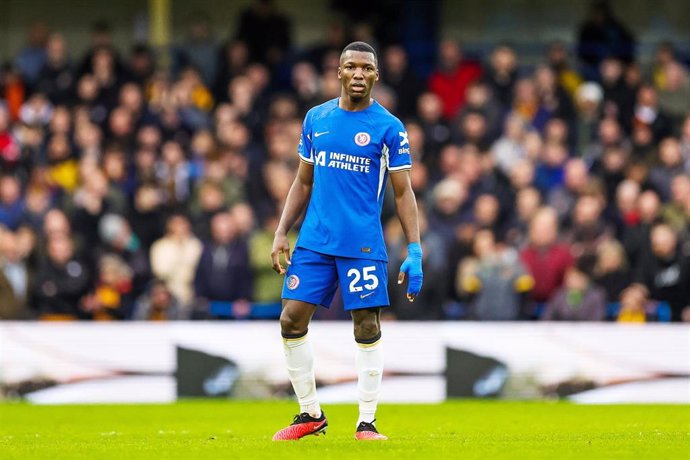 Archivo - Moisés Caicedo, en un partido con el Chelsea FC.