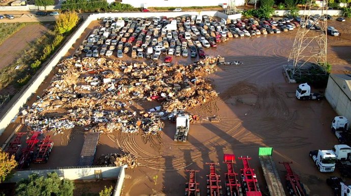 Imagen con dron del espacio 'el Campanero'