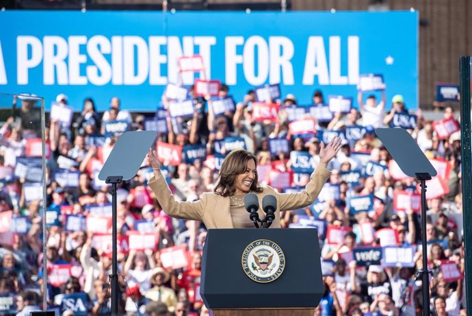 Mitin de Kamala Harris en Atlanta, Georgia