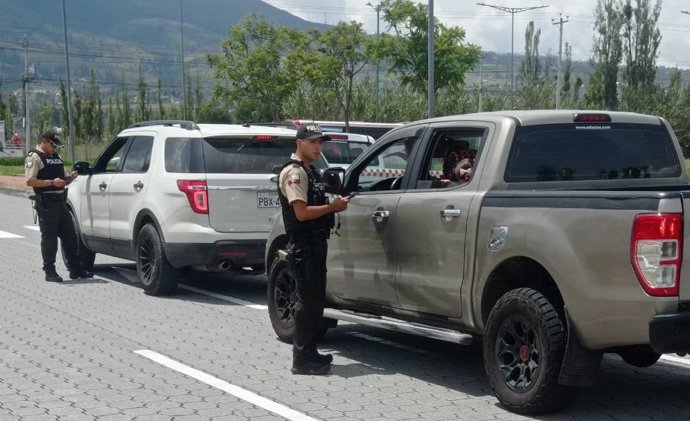 Policía en Ecuador (archivo)