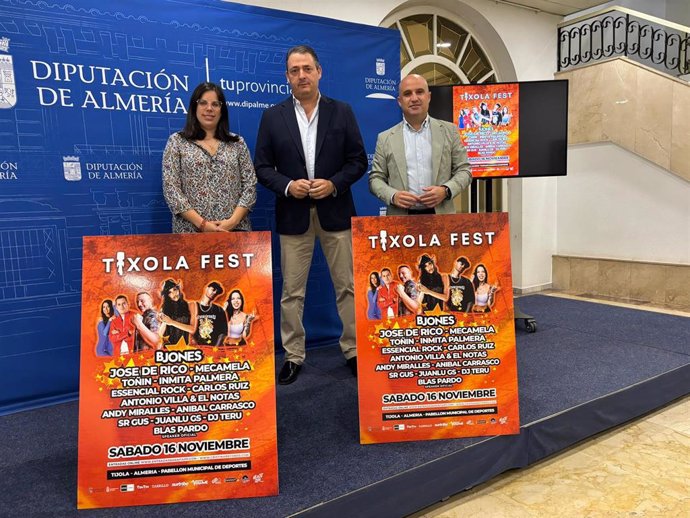 Presentación del 'Tixola Fest' 2024.