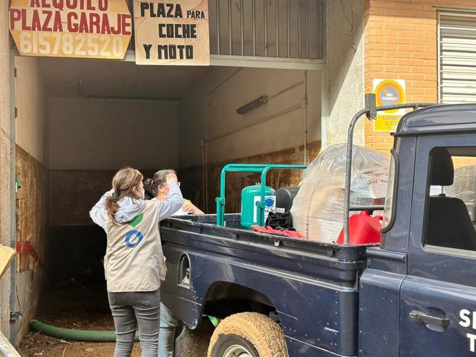 Imagen de las labores de Acción contra el Hambre en Valencia.