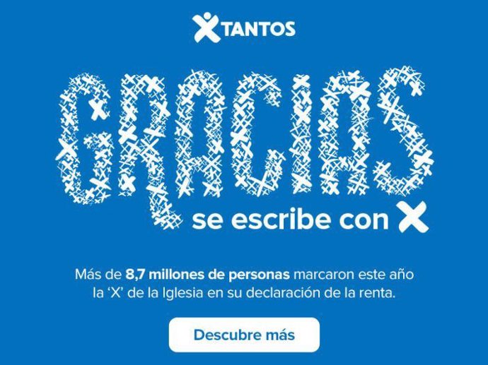 Archivo - Campaña de la X solidaria.