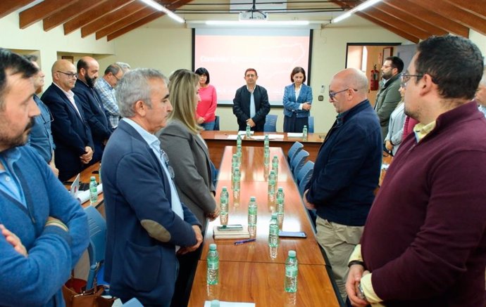 Reunión de la Comisión Ejecutiva Provincial del PSOE de Jaén.