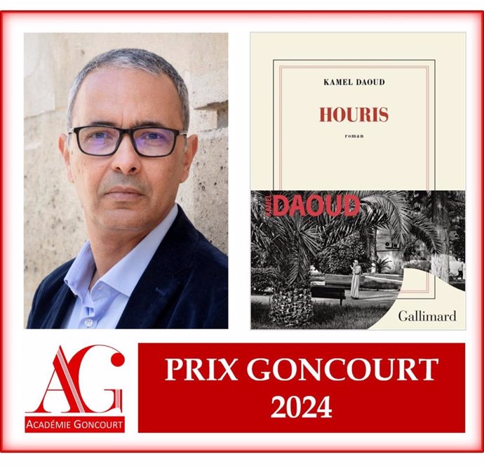 El escritor argelino Kamel Daoud gana el premio literario de la Academia Goncourt por su obra 'Houris'