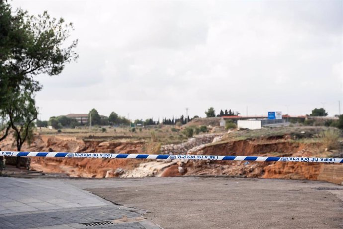 Estragos ocasionados por la DANA, a 4 de noviembre de 2024, en Torrent, Valencia, Comunidad Valenciana (España).