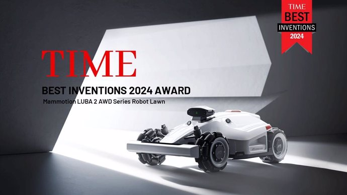 MAMMOTION’s LUBA 2 AWD Series Robot Lawn Mower Crowned as a TIME Best Invention of 2024