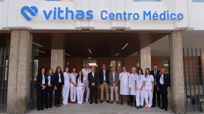 Personal del Centro Médico Vithas Nervión.