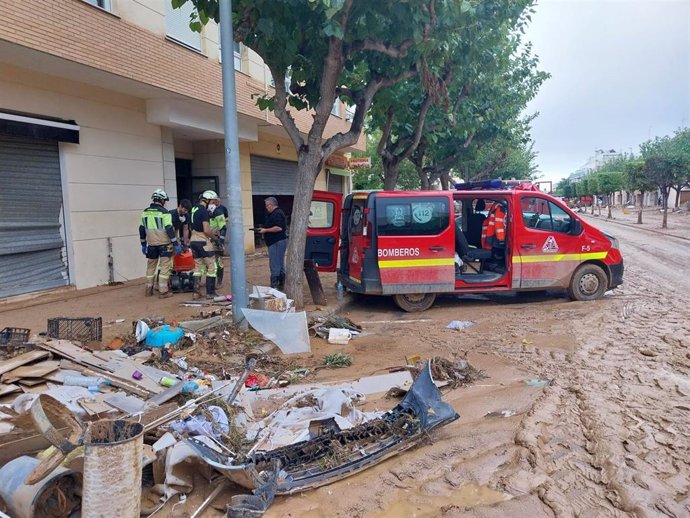 Labores de ayuda tras la Dana en Valencia