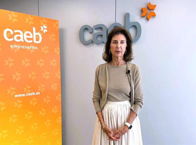 Archivo - La presidenta de la Confederación de Asociaciones Empresariales de Baleares, Carmen Planas.