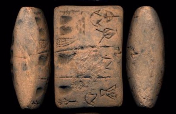 Sellos con grabados han sido ligados a los orígenes de la escritura en Mesopotamia