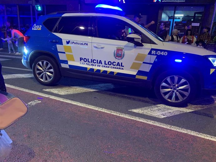 Archivo - Coche de Policía Local de Las Palmas de Gran Canaria