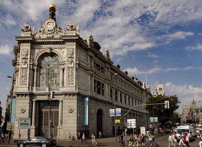 Archivo - Façana de la seu del Banc d'Espanya