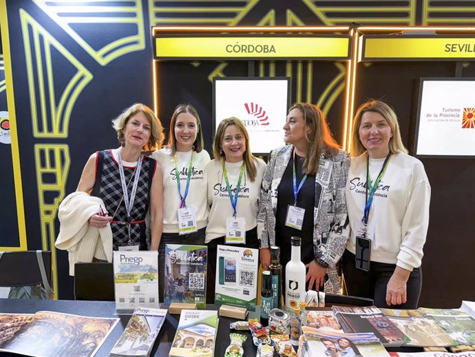 Expositor de Córdoba en la World Travel Market de Londres.