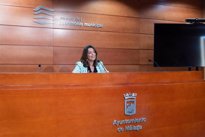 La concejala delegada de Participación Ciudadana, Mar Torres, informa sobre la convocatoria de los XX Premios 'Málaga Voluntaria'