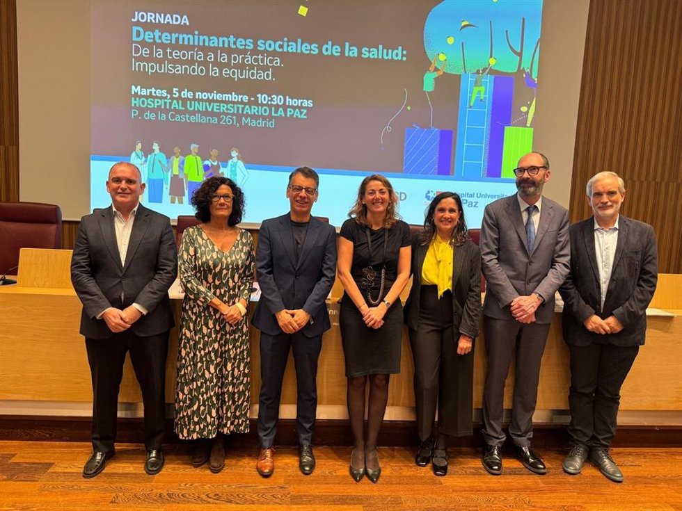 El director xeral de Asistencia Sanitaria del Sergas, Alfredo Silva, durante su participación en Madrid en la jornada que organiza el Hospital Universitario La Paz