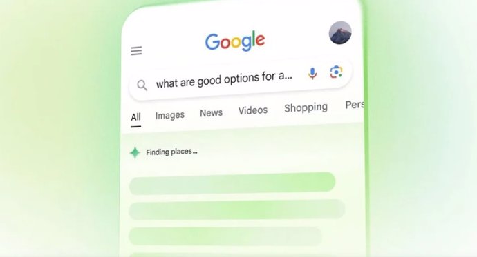 Archivo - Recurso de Buscador de Google con IA generativa