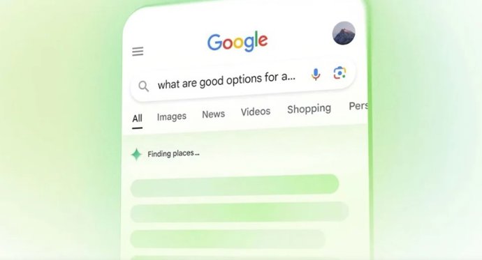 Archivo - Recurso de Buscador de Google con IA generativa
