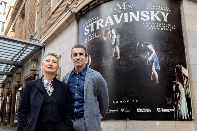 La compañiá de danza, LaMov, dirigida por Víctor Jiménez, estrena en el Teatro Principal de Zaragoza dos nuevas coreografías basadas en obras de Stravinsky