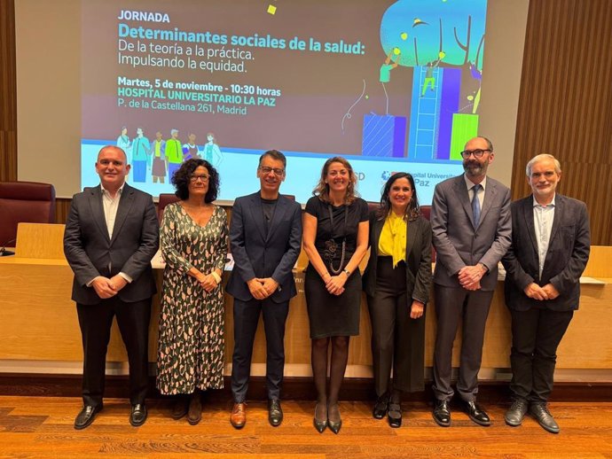 O director xeral de Asistencia Sanitaria do Sergas, Alfredo Silva, durante a súa participación en Madrid na xornada que organiza o Hospital Universitario A Paz