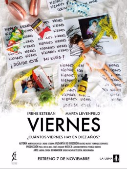 Cartel de la obra teatral 'Viernes, ¿cuántos viernes hay en diez años?'