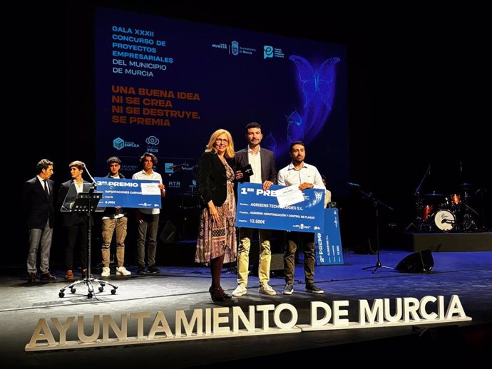 Gala del XXXII Concurso de Proyectos Empresariales del Ayuntamiento