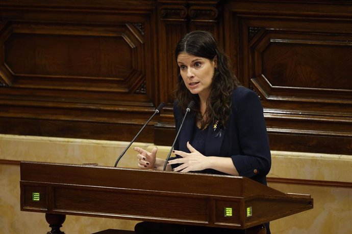 La portavoz de Junts en el Parlament, Mònica Sales