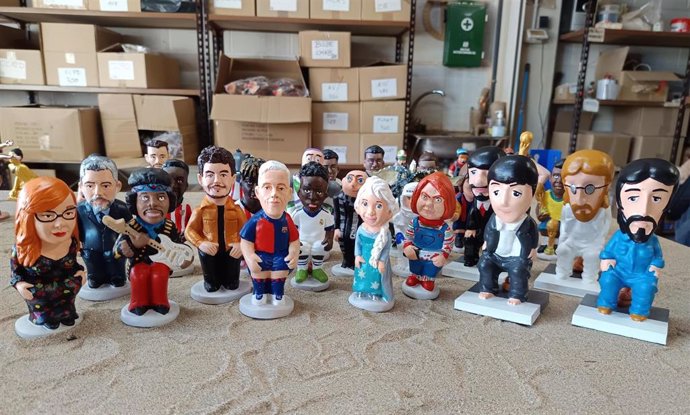 La empresa Caganer.Com añade más de 100 figuras nuevas en la temporada 2024-2025