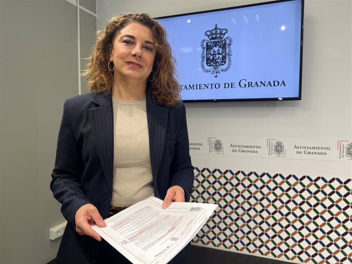 Archivo - La concejal del PSOE en el Ayuntamiento de Granada, Raquel Ruz. Archivo.