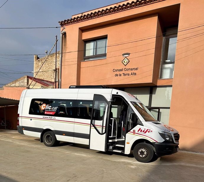 El bus a demanda Clic.Cat que operará en Terra Alta (Tarragona)