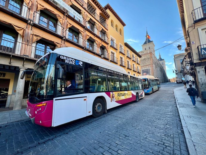 Autobus urbano en Toledo