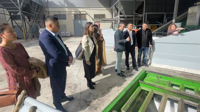 Visita a la cooperativa almazara