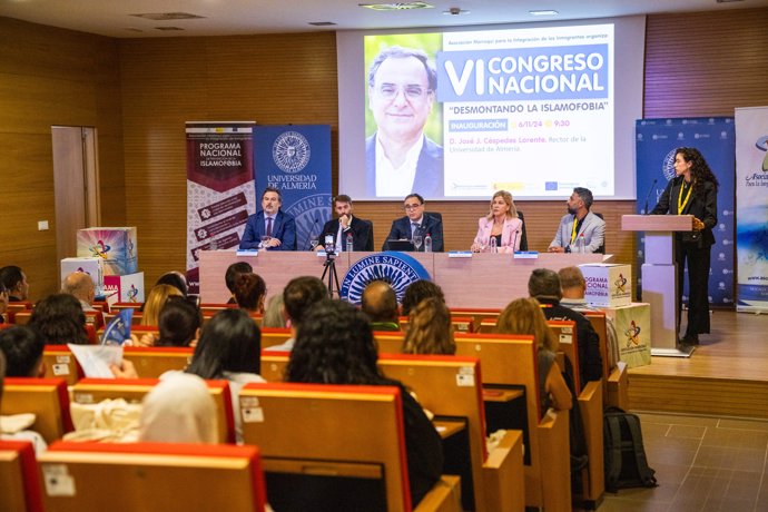 Congreso Nacional 'Desmontando la islamofobia' celebrado en la Universidad de Almería.