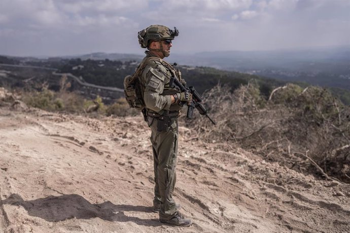 Un soldado de las Fuerzas de Defensa de Israel (FDI)