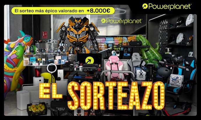 Sorteo de Powerplanet con todos los productos