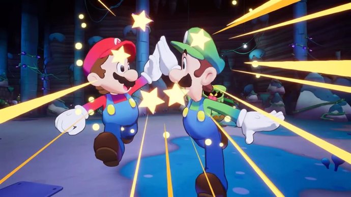 Captura del tráiler de Mario & Luigi: Conexión fraternal