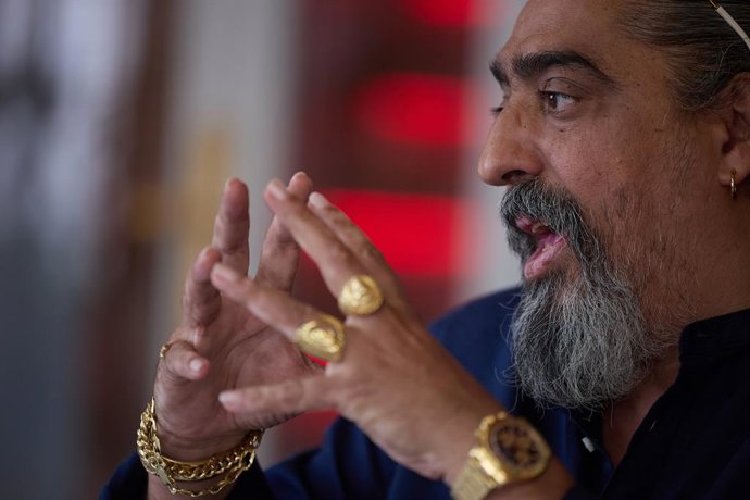 Archivo - El cantante Diego El Cigala durante una entrevista para Europa Press, a 28 de junio de 2024, en Madrid (España). Diego El Cigala Diego Ramón Jiménez Salazar, ? más conocido por su nombre artístico Diego el Cigala, es un cantaor de flamenco.