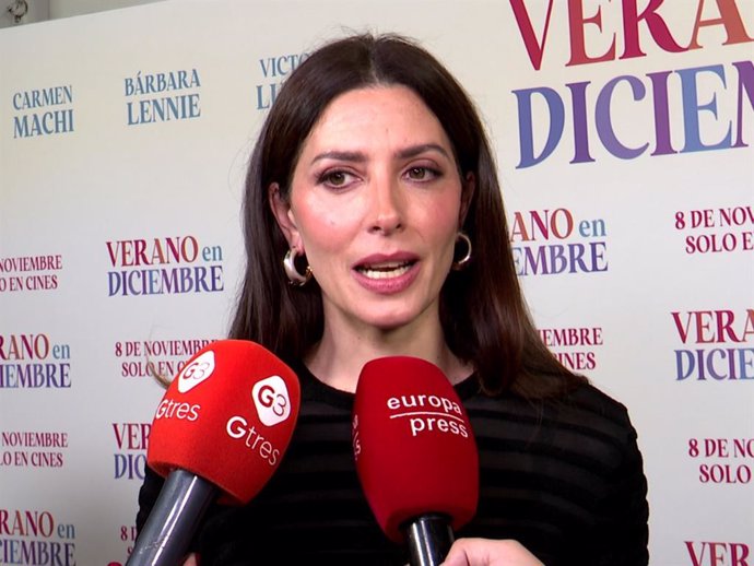 Bárbara Lennie en el estreno de 'Verano en diciembre'