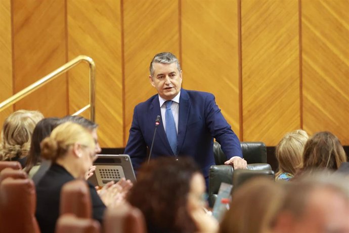 El consejero de la Presidencia, Interior, Diálogo Social y Simplificación Administrativa, Antonio Sanz (Fotografía de archivo)