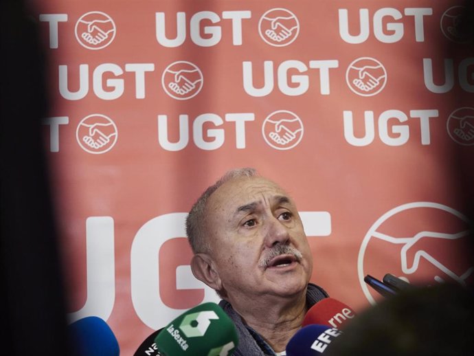 Archivo - El secretario general de UGT, Pepe Álvarez