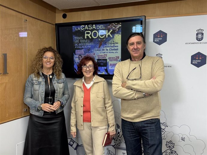 Presentación de la iniciativa 'La Casa del Rock' de Ciudad Real.