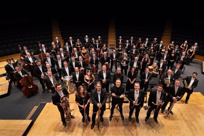 Imagen de la Orquesta Sinfónica de Galicia.