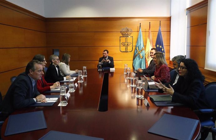 Reunión del Consejo de Gobierno del Principado de Asturias