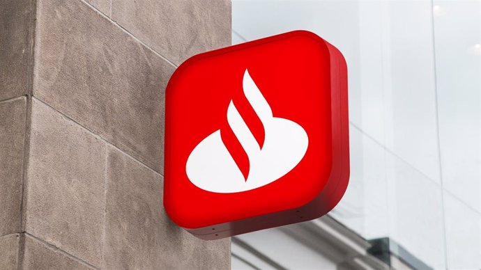 Archivo - Logo de Banco Santander