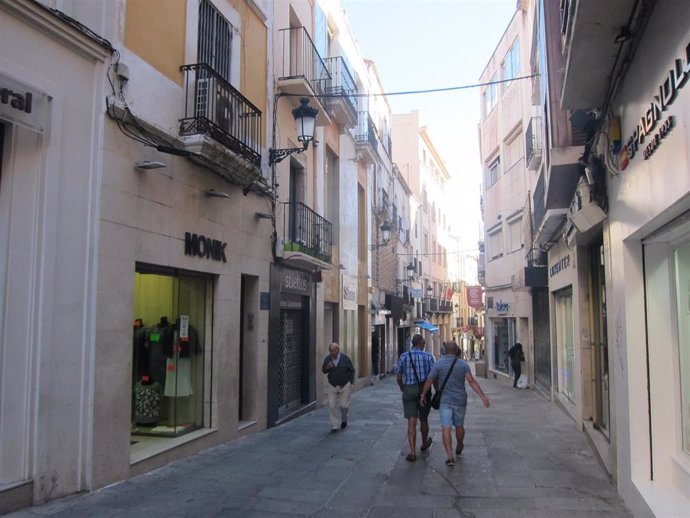 Archivo - Calle Pintores de Cáceres